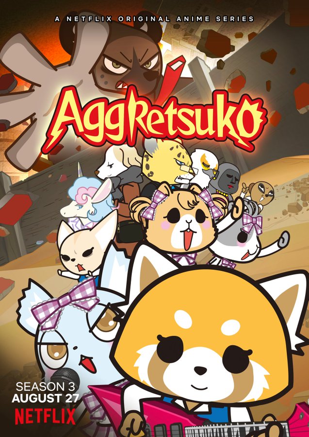 Season 3 Of Aggretsuko Premieres On August 27 - Anime Corner