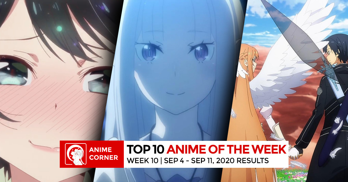 Top 3 Anime of Summer 2020 | Week 10 | September 4 - September 11, 2020