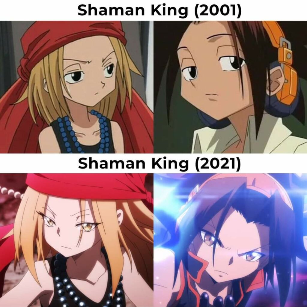 Shaman King Comparison 