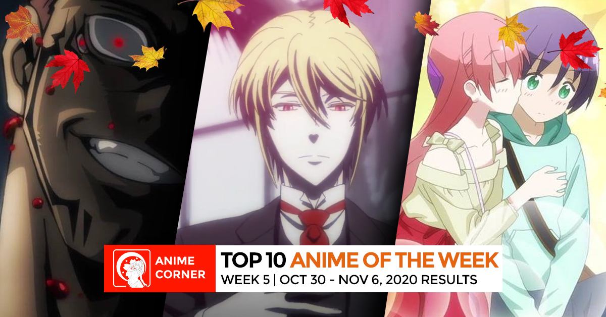 Anime Rankings Fall 2020 - Week 5 Top 3