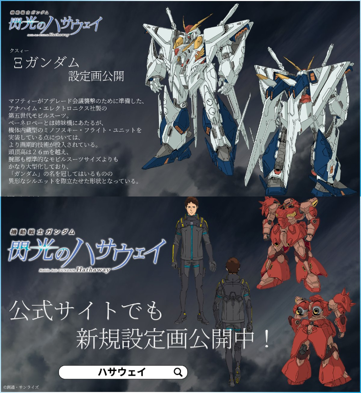 New Design for the Gundam: Hathaway's Flash