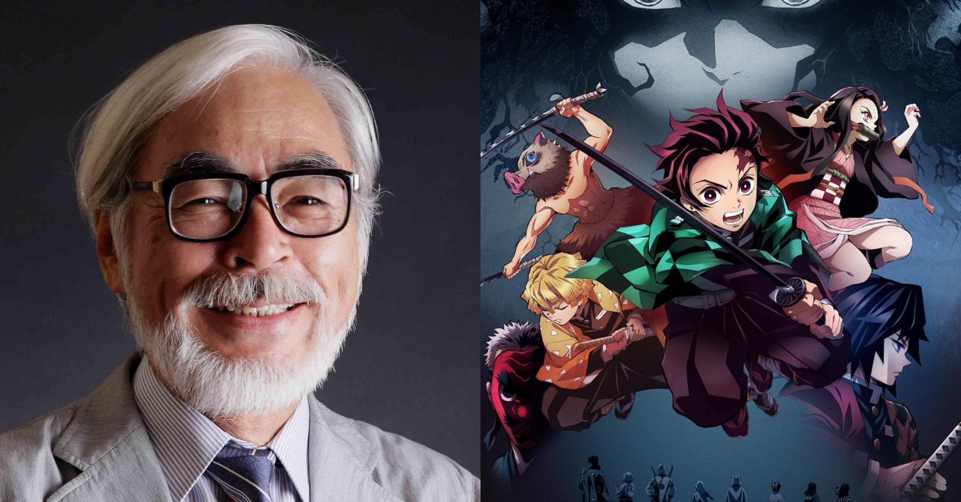 Hayao Miyazaki harrased about Demon Slayer