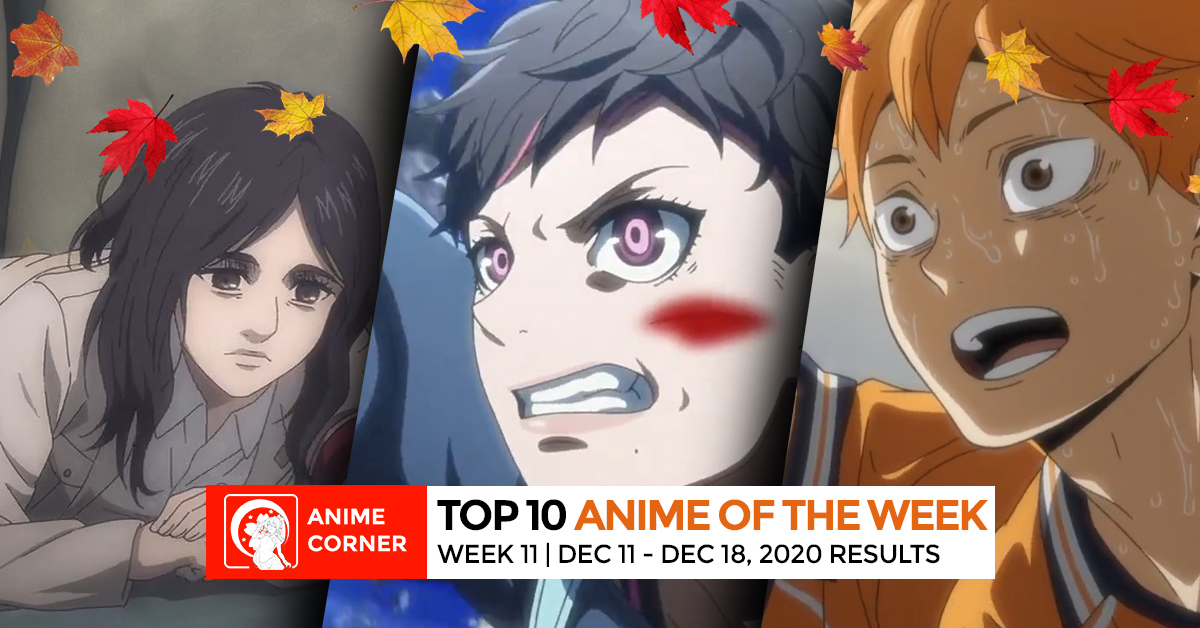 Top 10 Anime of Fall 2020 Week 11