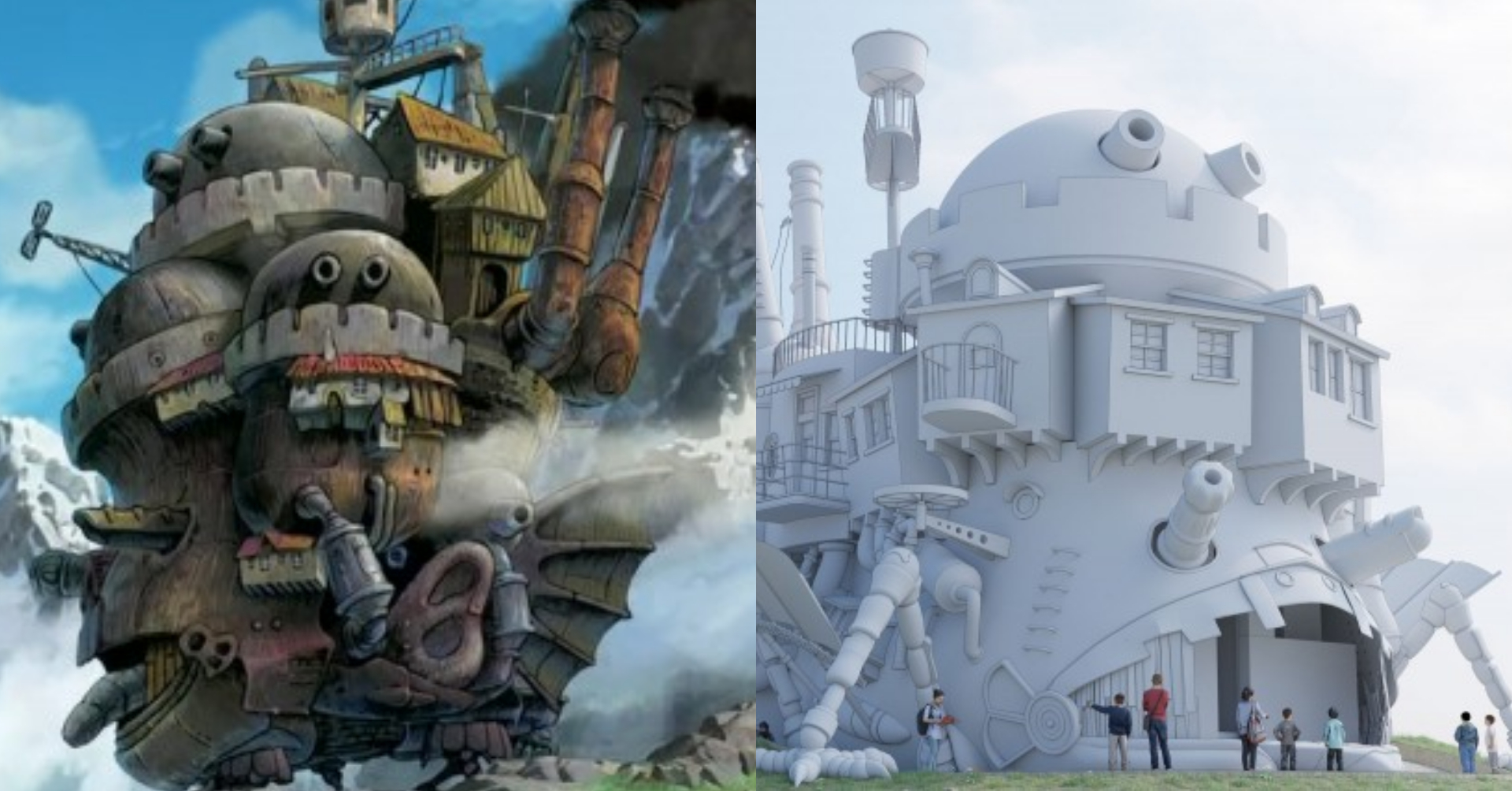 Ghibli Theme Park Howl's Moving Castle