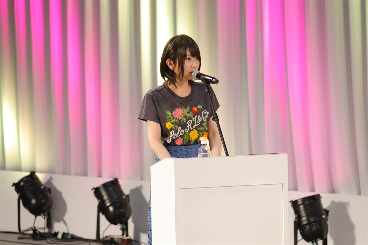 Risa Taneda, the voice of Ai Mizuno