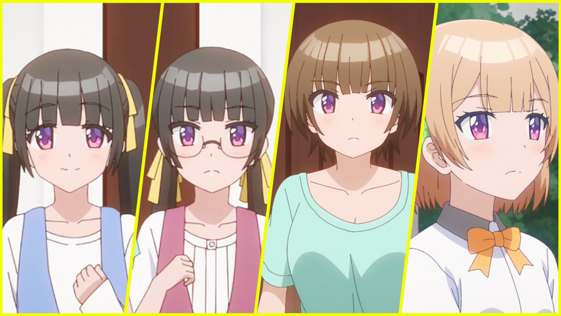 Osamake Episode 5: Showbiz or High-School Life? colorful sisters