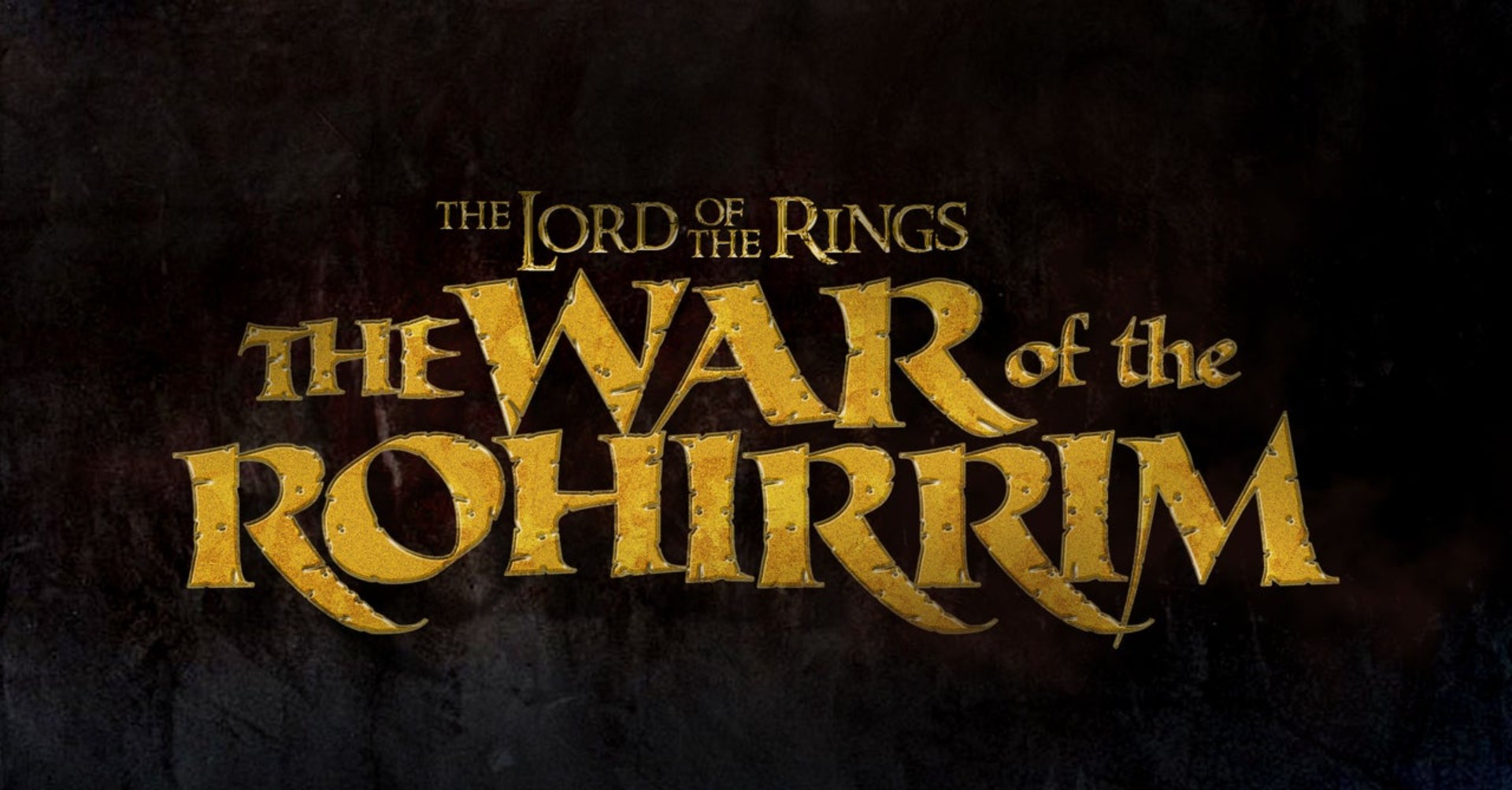 Lord Of The Rings The War Of The Rohirrim title header