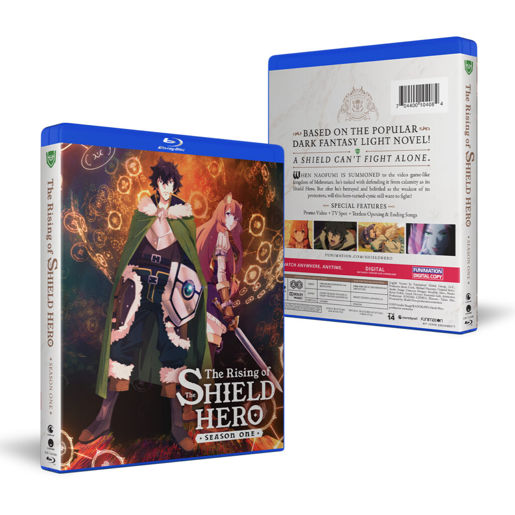 The Rising of the Shield Hero DVD Funimation