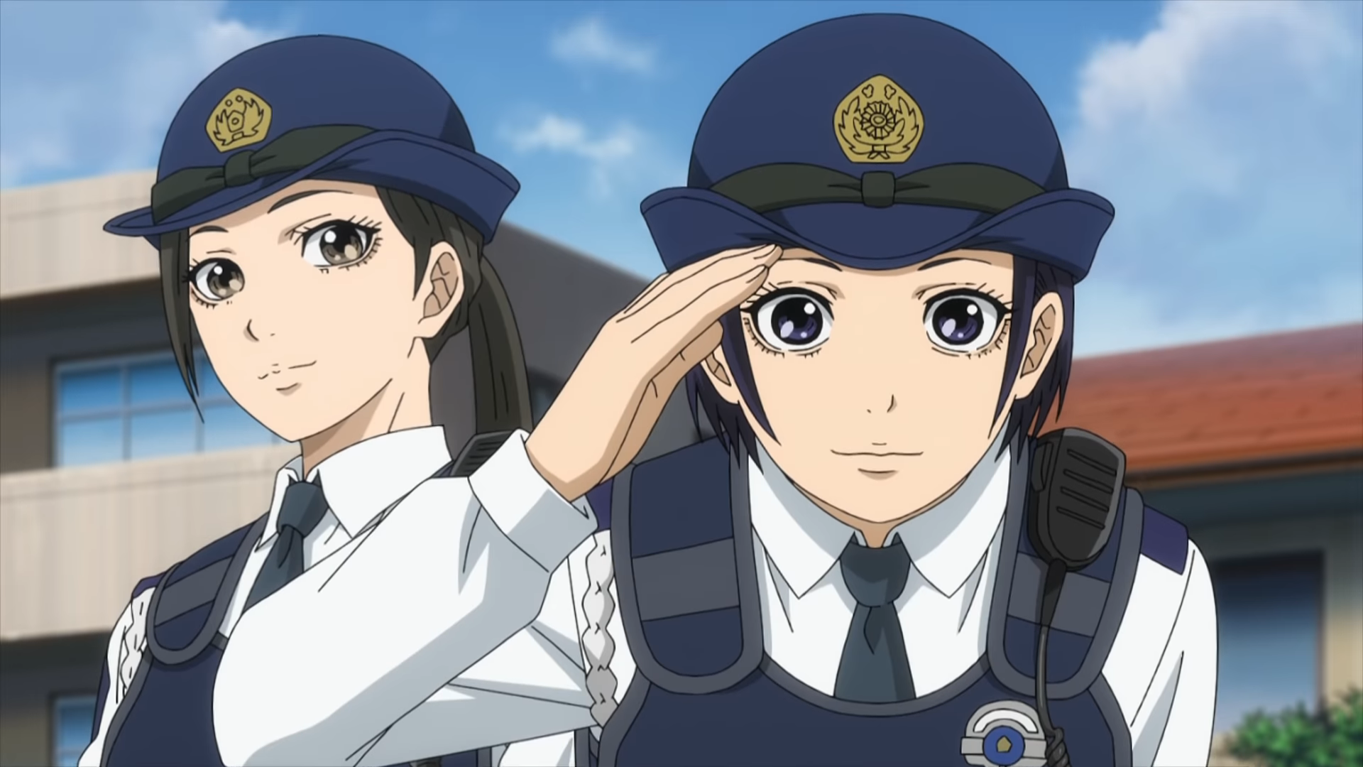 police in a pod anime