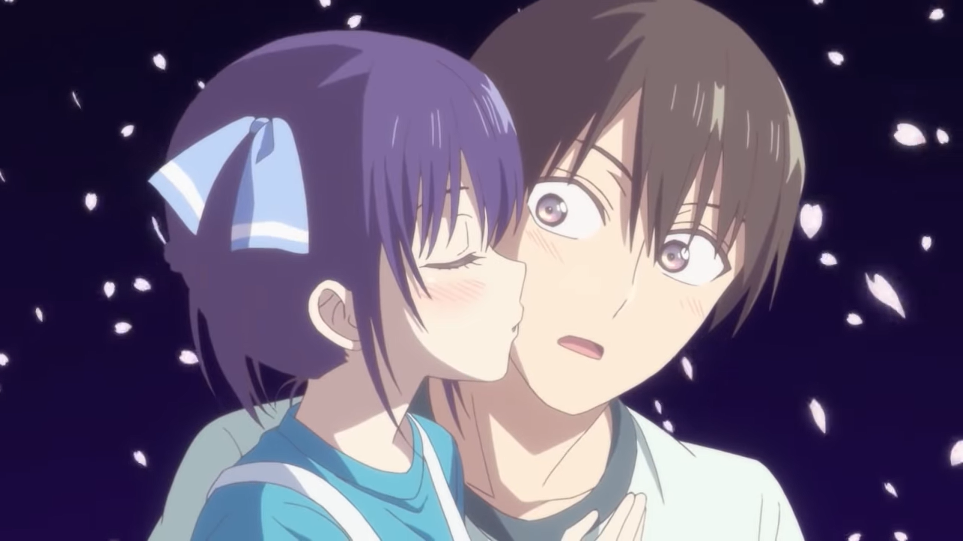 girlfriend girlfriend episode 12 nagisa kisses naoya