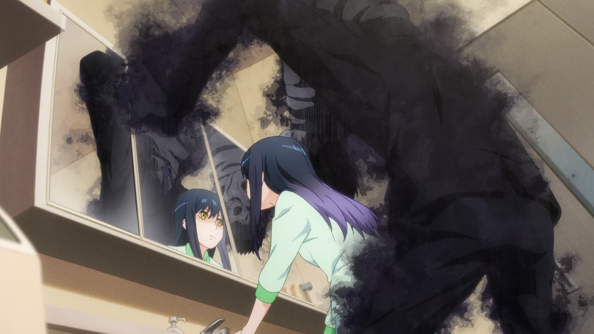 Mieruko-chan-episode-1-Secondd-Ghost-encounter