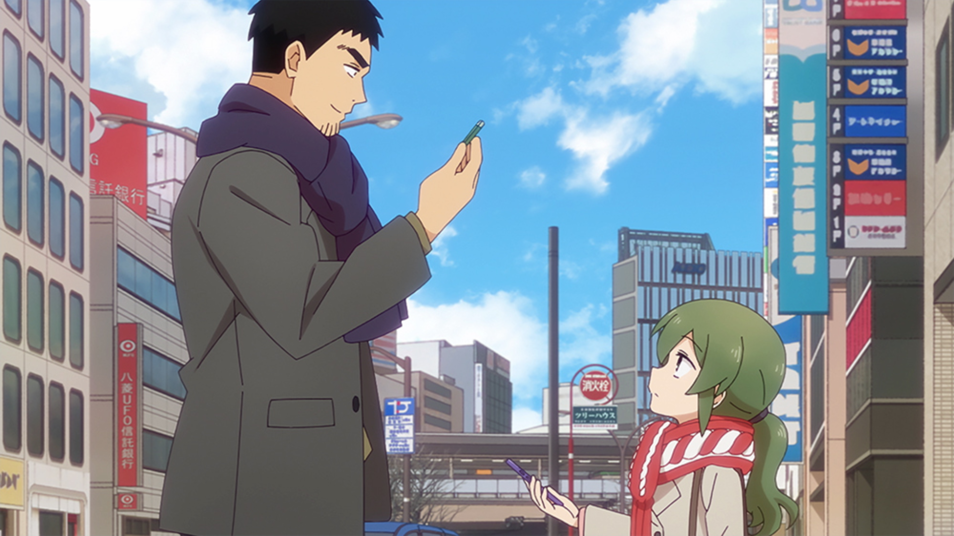 My-Senpai-is-Annoying-episode-4-Takeda-and-Futaba-exchanging-phone-numbers
