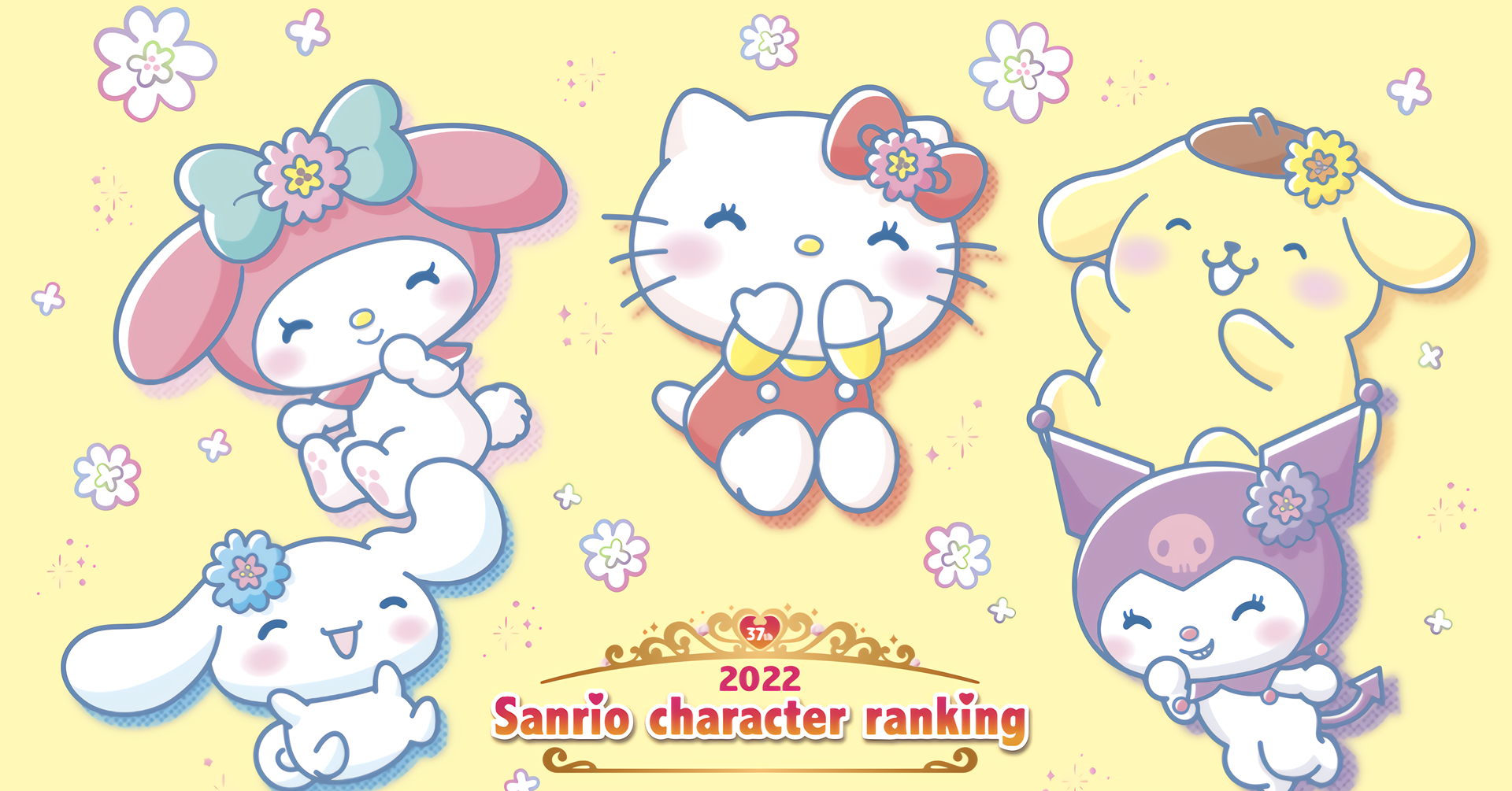 Sanrio Character Ranking 2022 Contest Reveals Winners