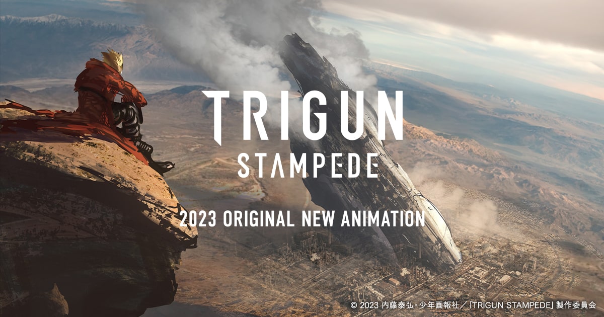 Trigun stampede original anime 2023 visual
