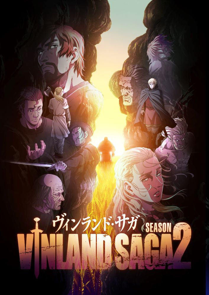 vinland saga season 2 key visual trailer premire date