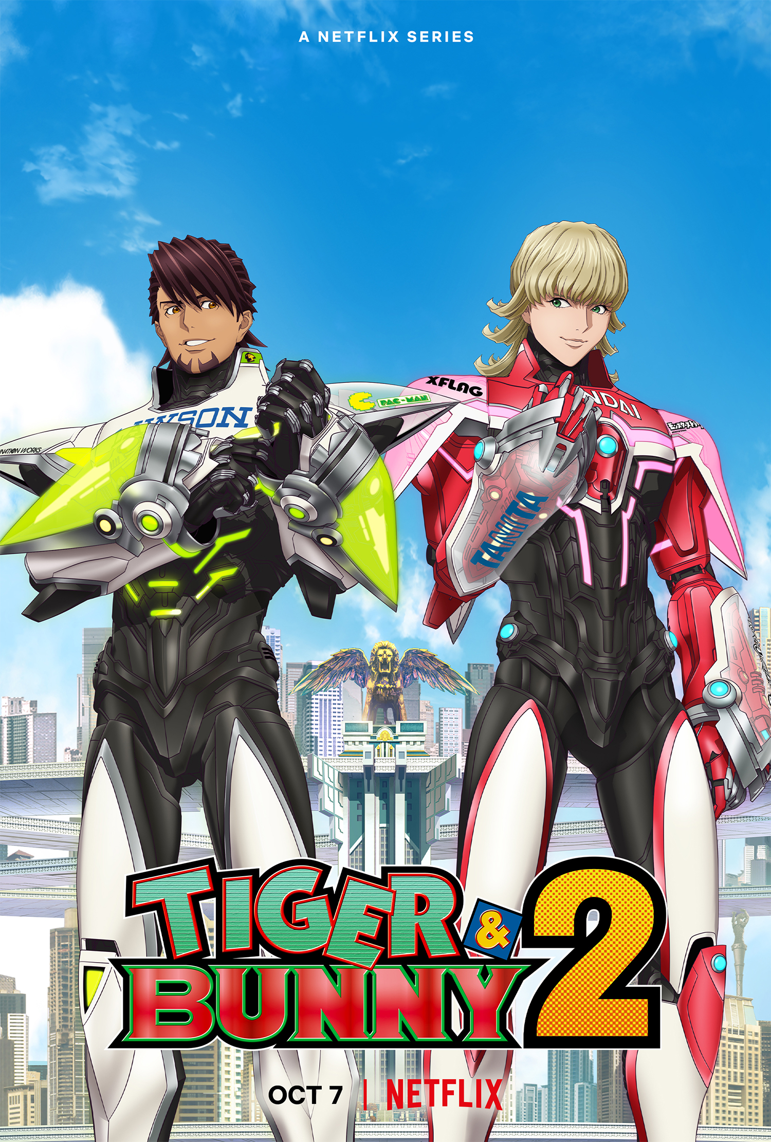 tiger & bunny part 2 key visual anime