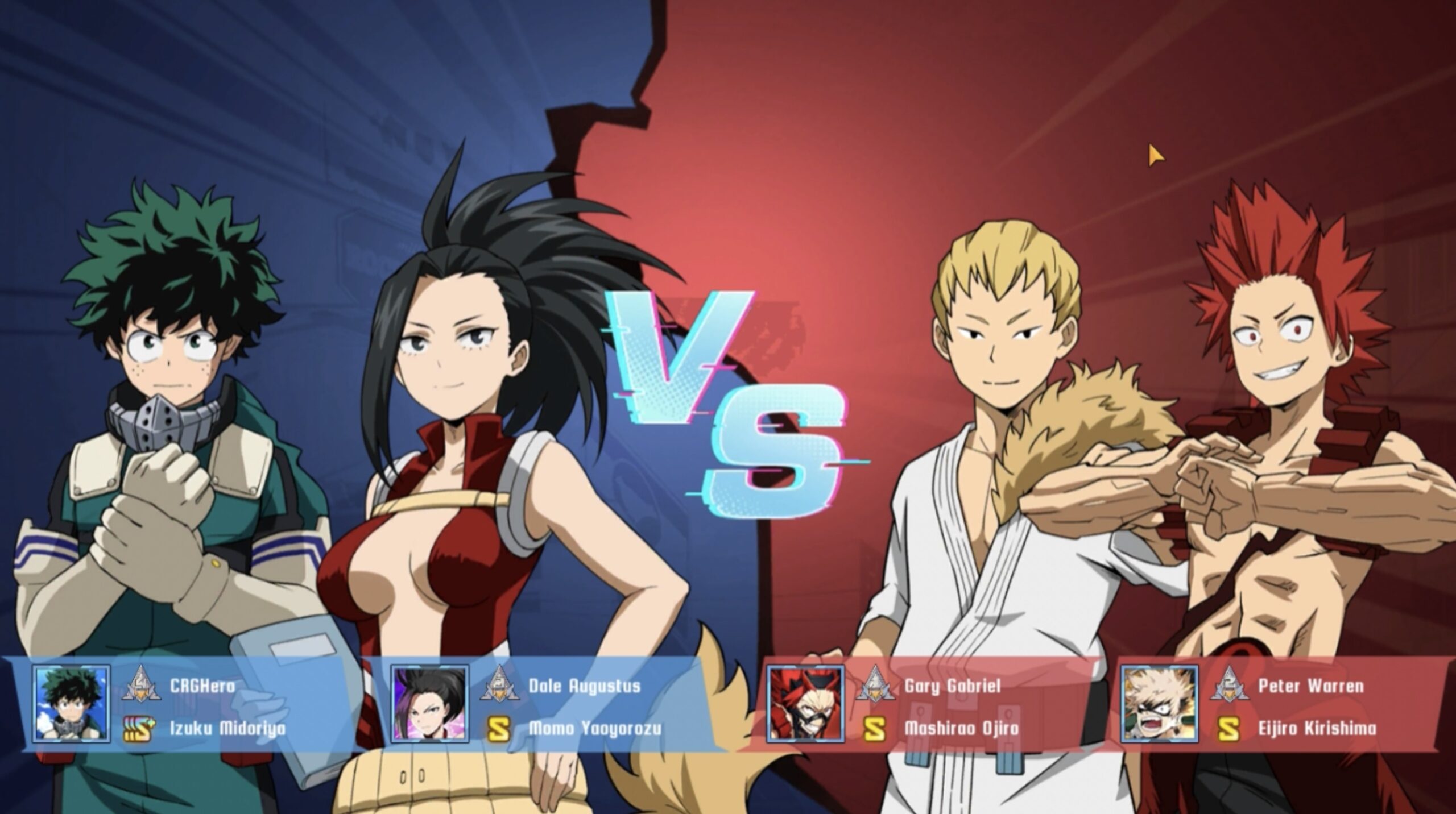 My Hero Academia: Strongest Hero Game – tag team battle mode
