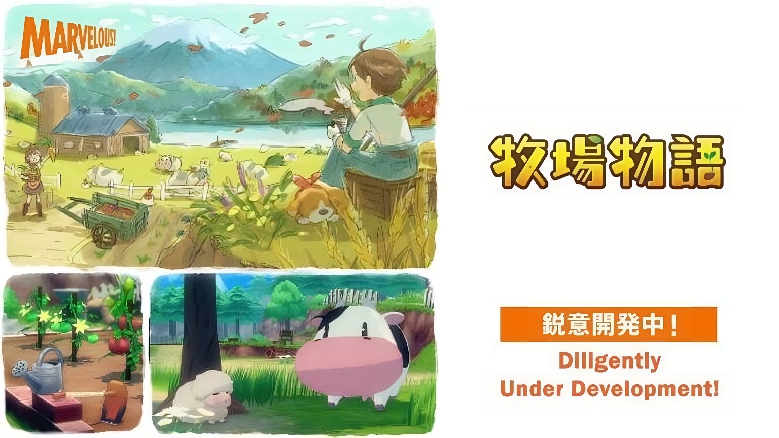 Marvelous have also announced two new entries for Story of Seasons, the long-running farm-simulation RPG series.