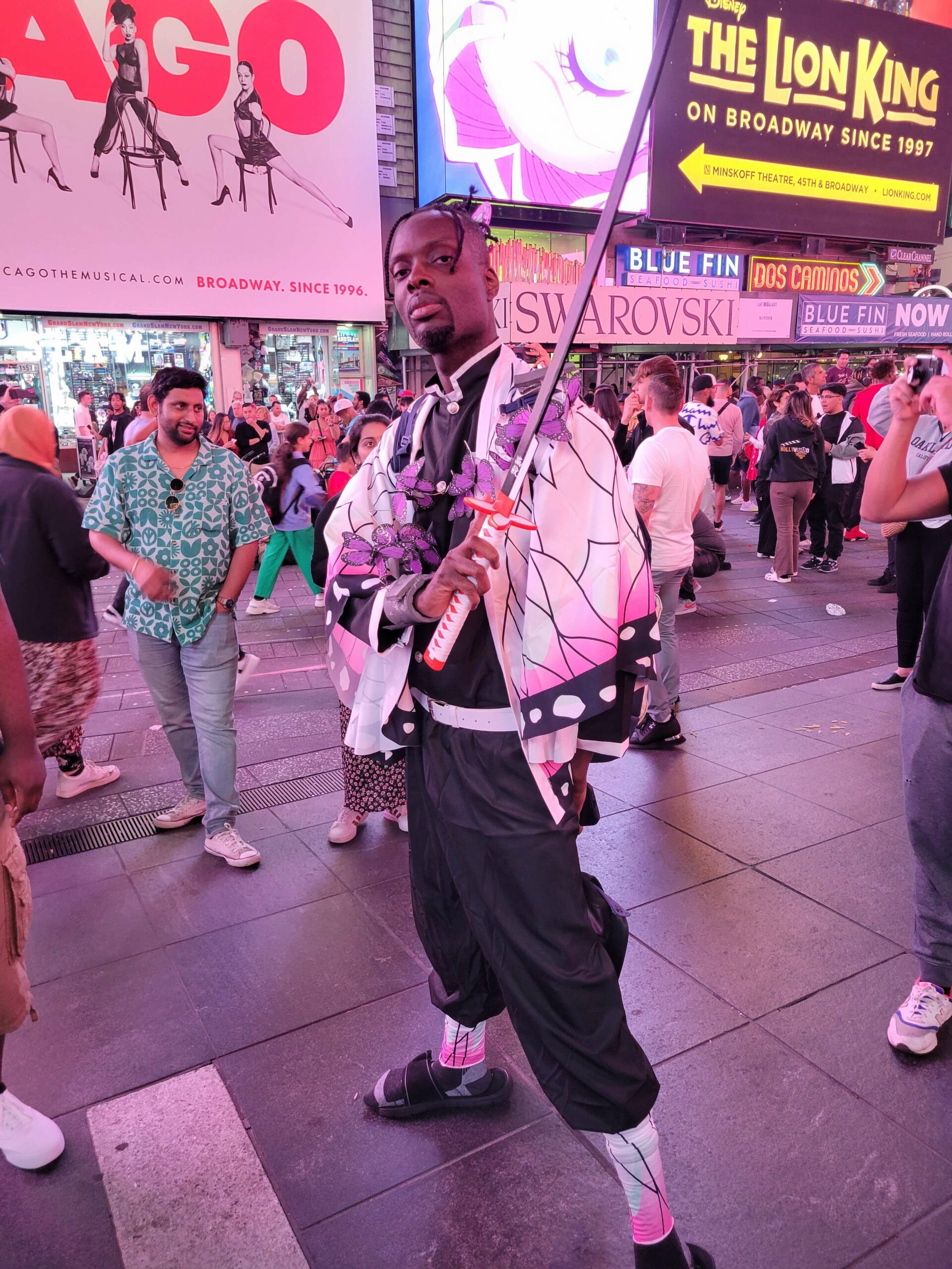 Asesino de demonios Times Square